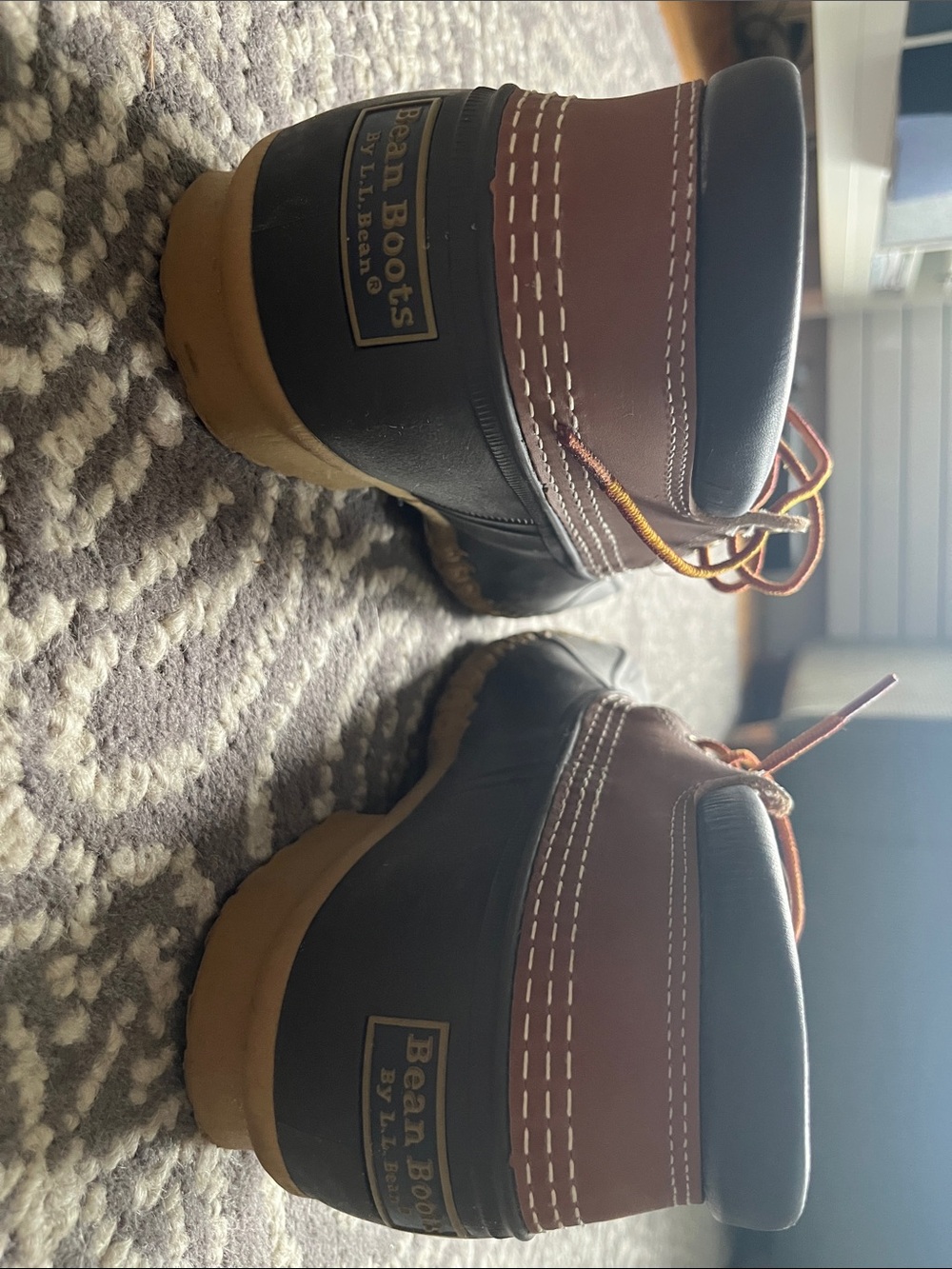 Men's LLBean boots Gumshoes - Picture 2 of 4
